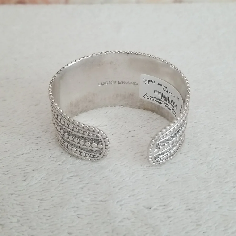 New Lucky Brand Pave Cuff Bracelet